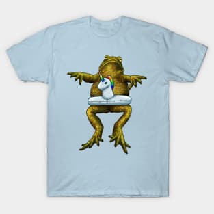 Swim ring frog T-Shirt